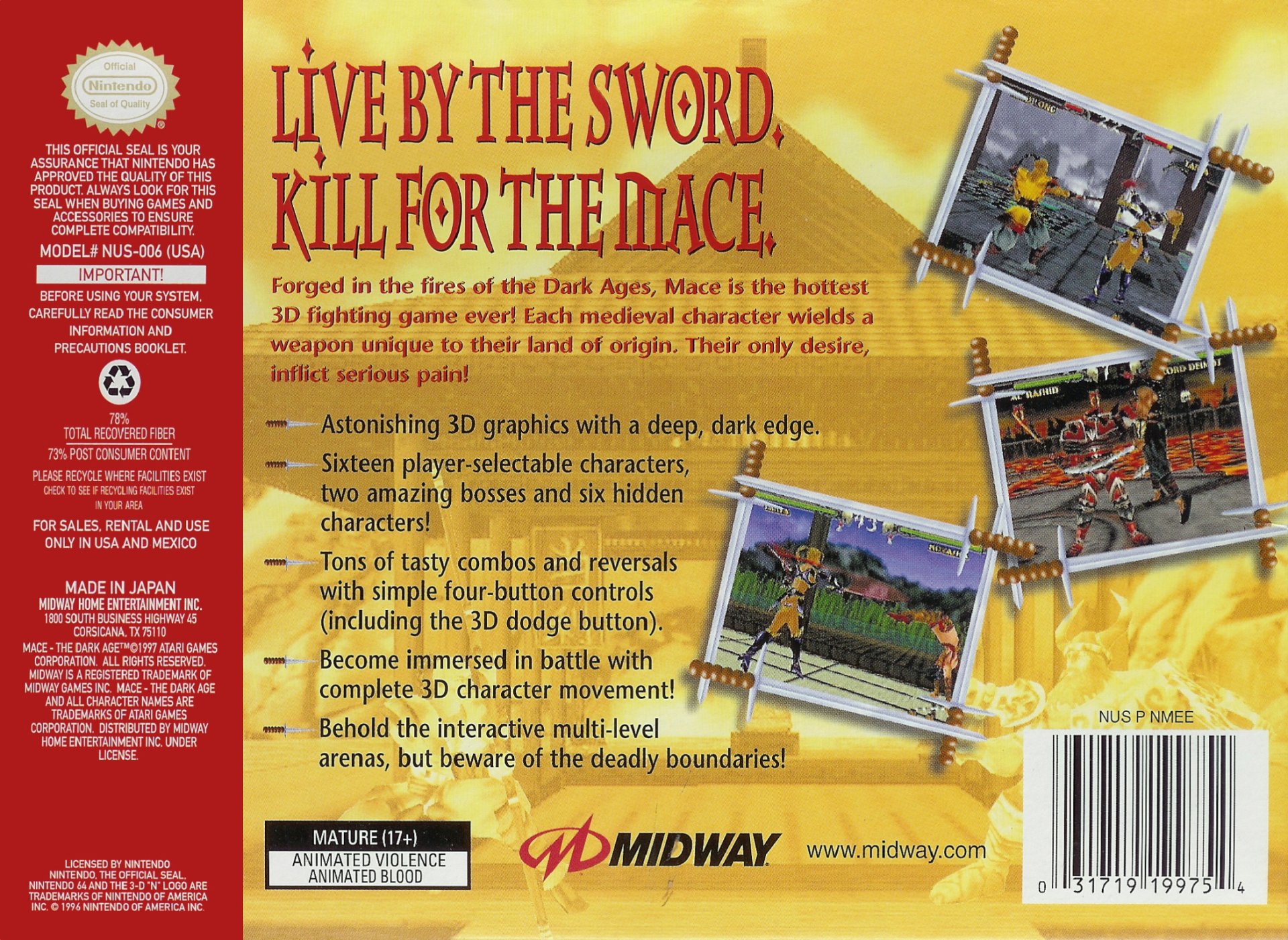video game Mace: The Dark Age Image