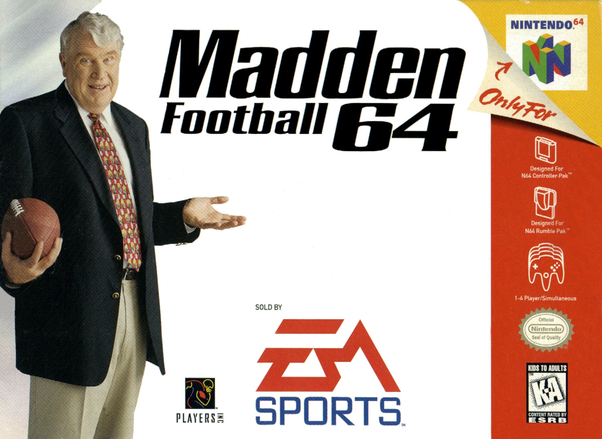 video game Madden Football 64 Image