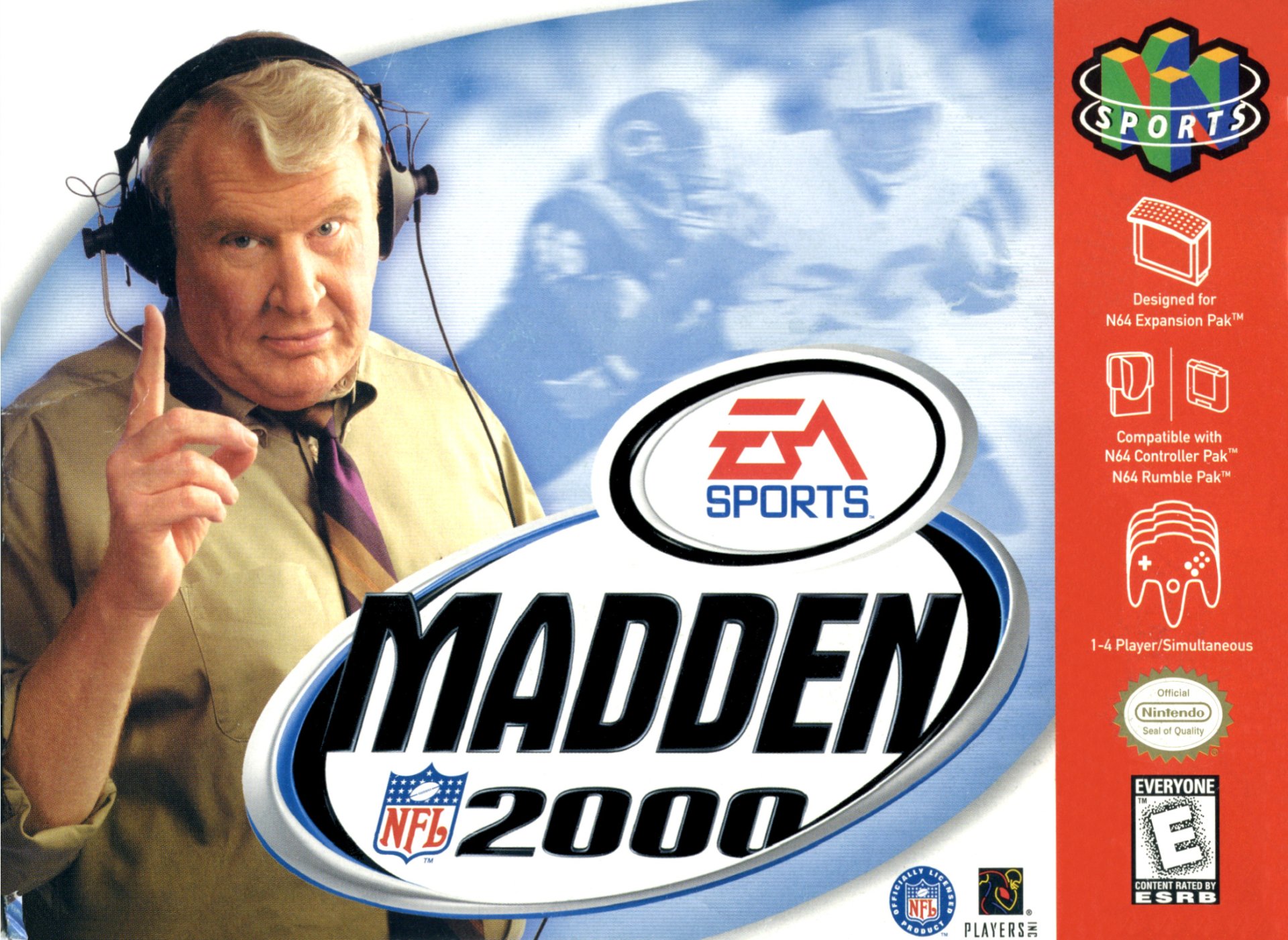 video game Madden NFL 2000 Image