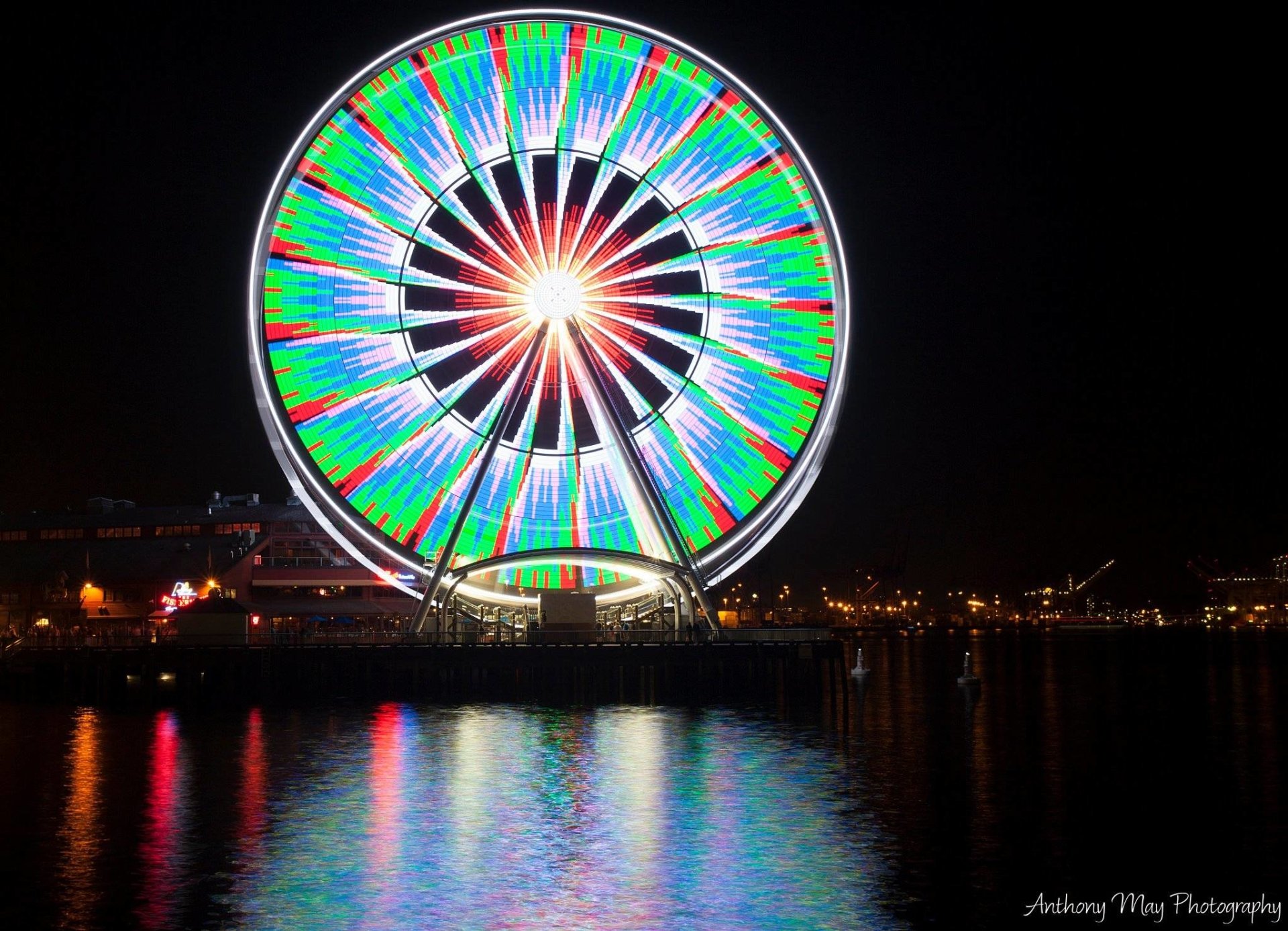  Ferris Wheel Long Exposure