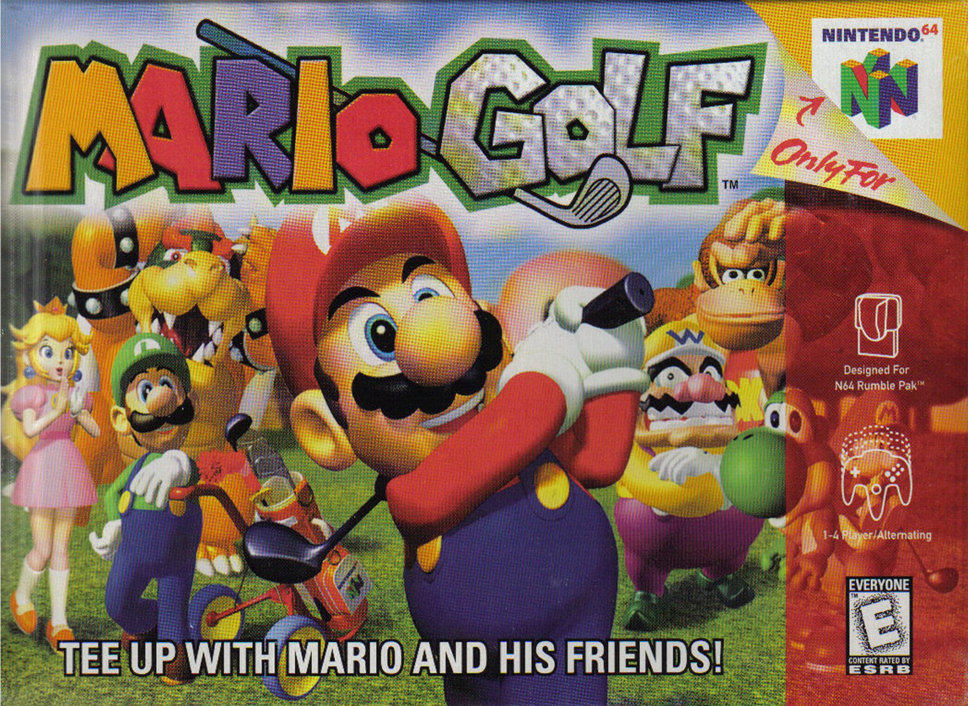 video game mario golf Image