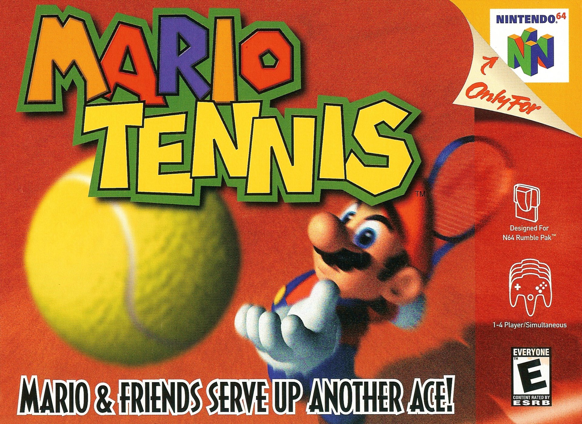 video game mario tennis Image