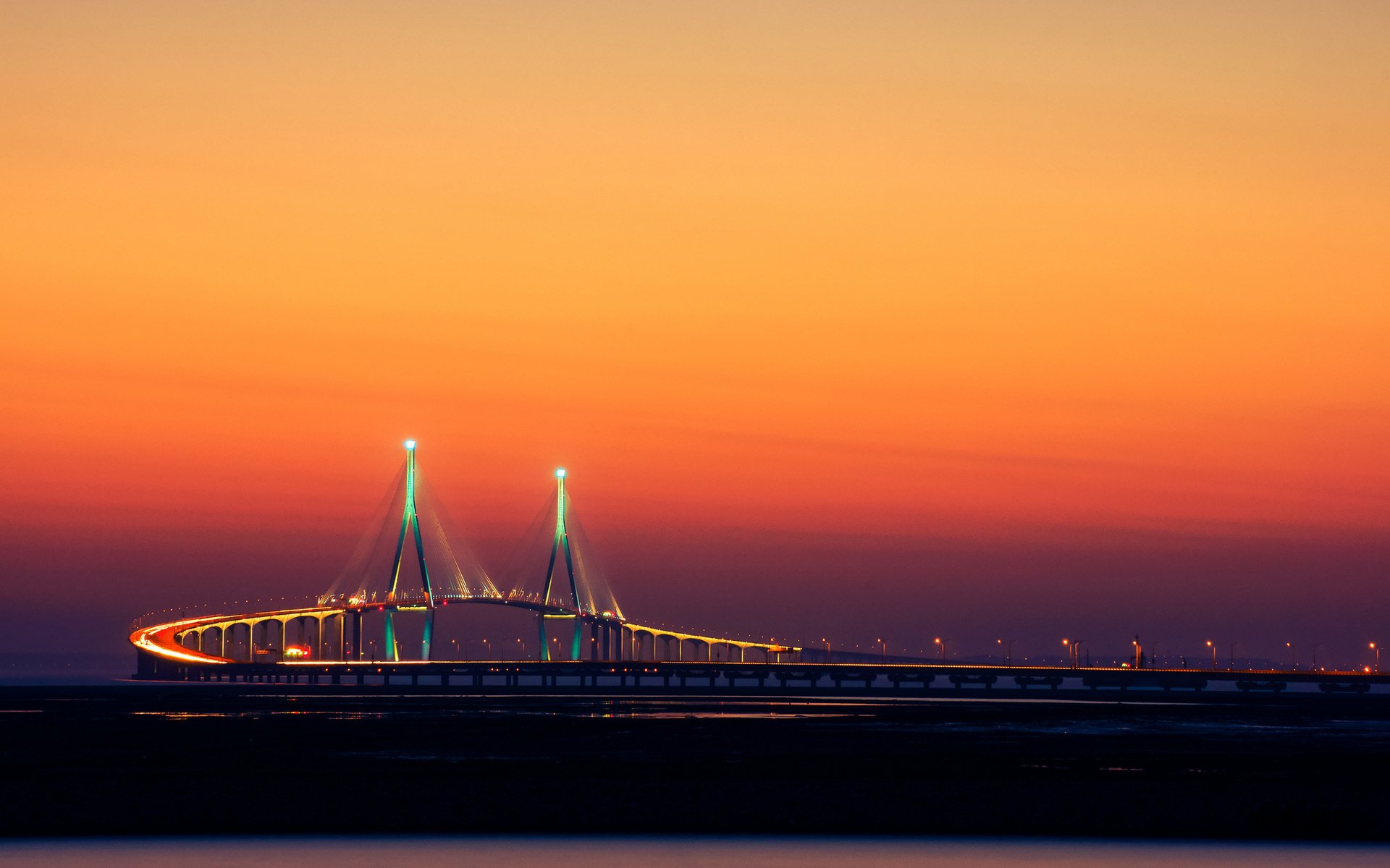 Download Man Made Incheon Bridge Image