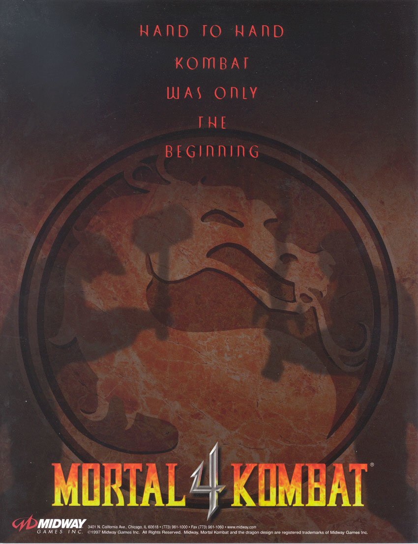 video game Mortal Kombat 4 Image