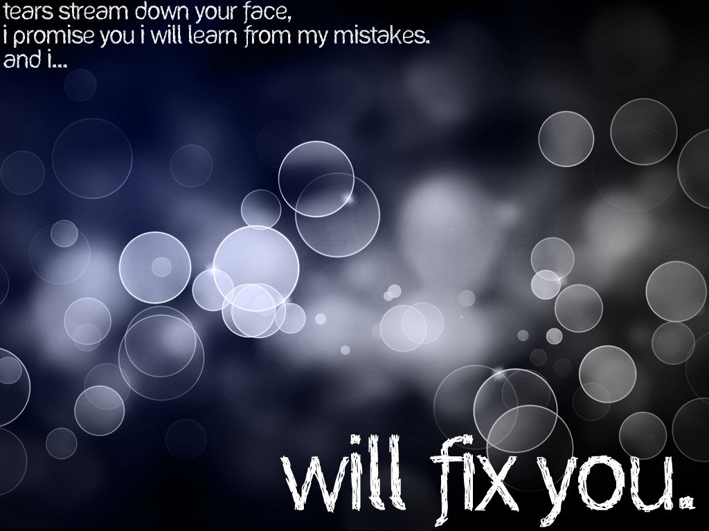  Fix you