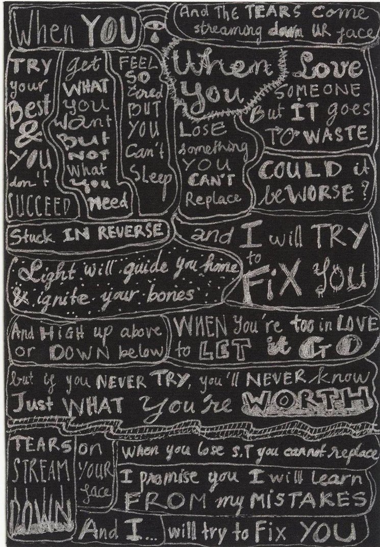  Fix you