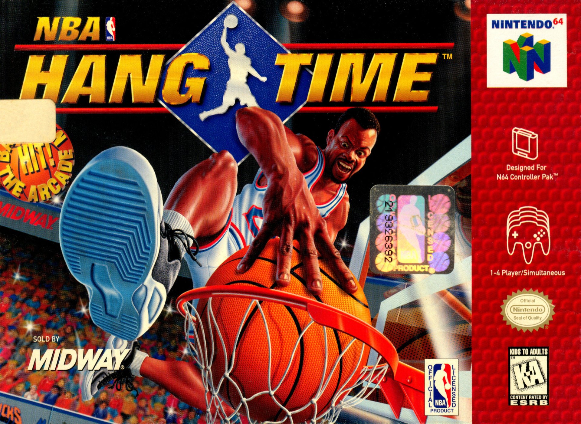 video game NBA Hangtime Image