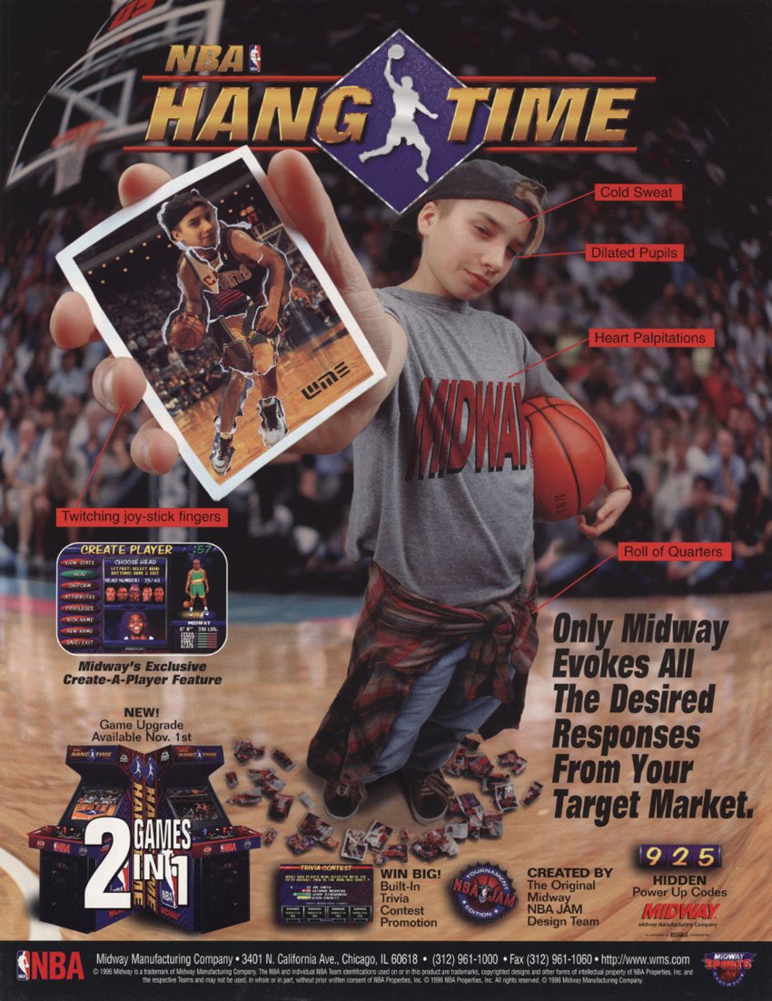video game NBA Hangtime Image
