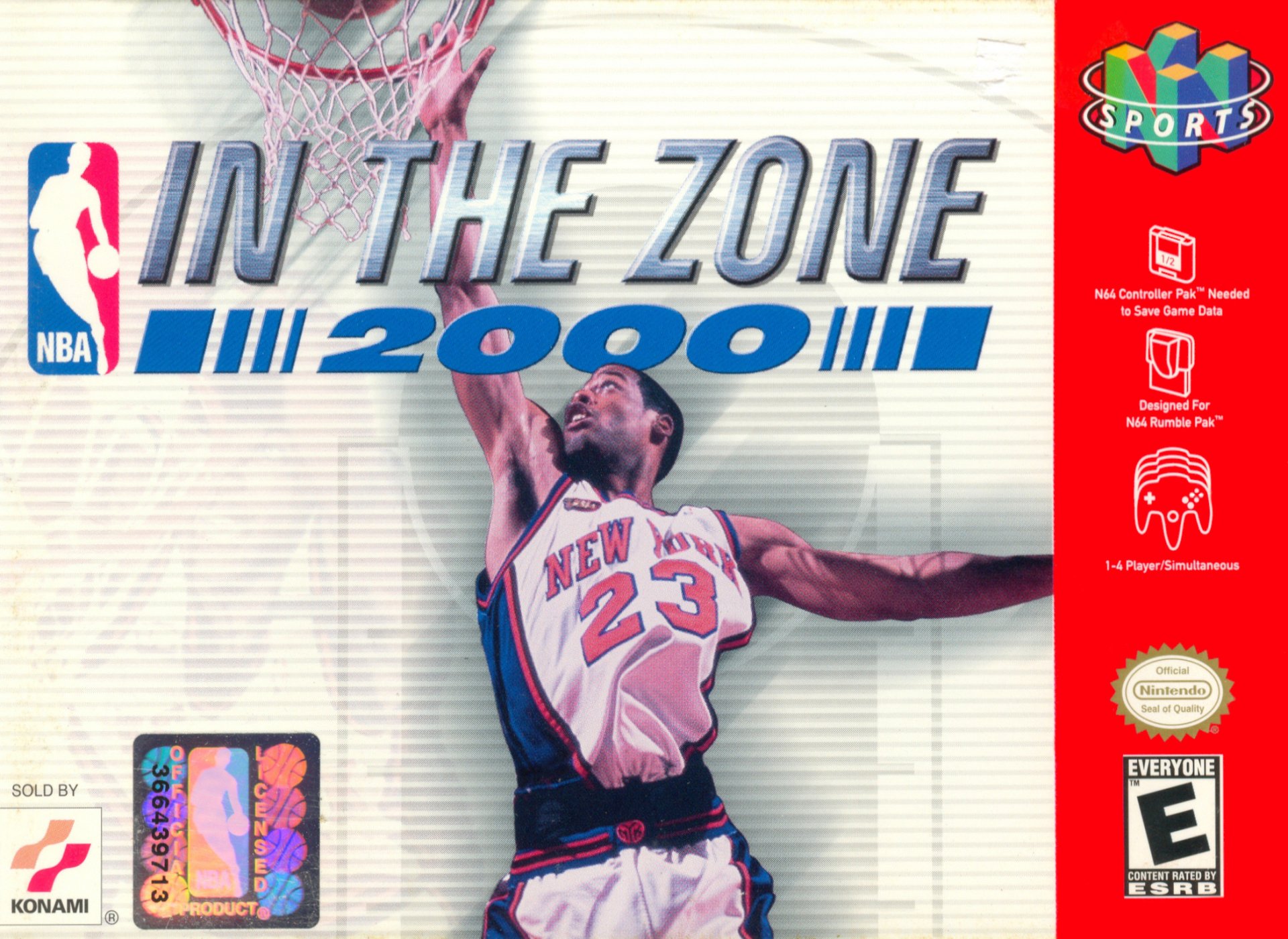 video game NBA In the Zone 2000 Image
