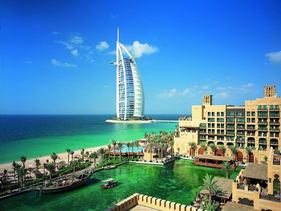 man made Burj Al Arab Image