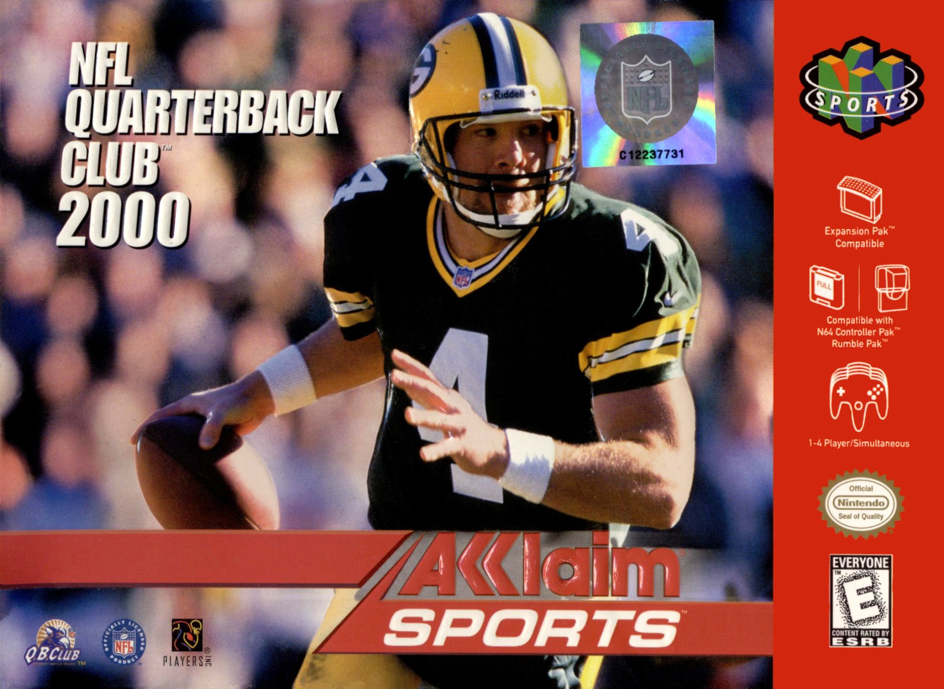 video game NFL Quarterback Club 2000 Image