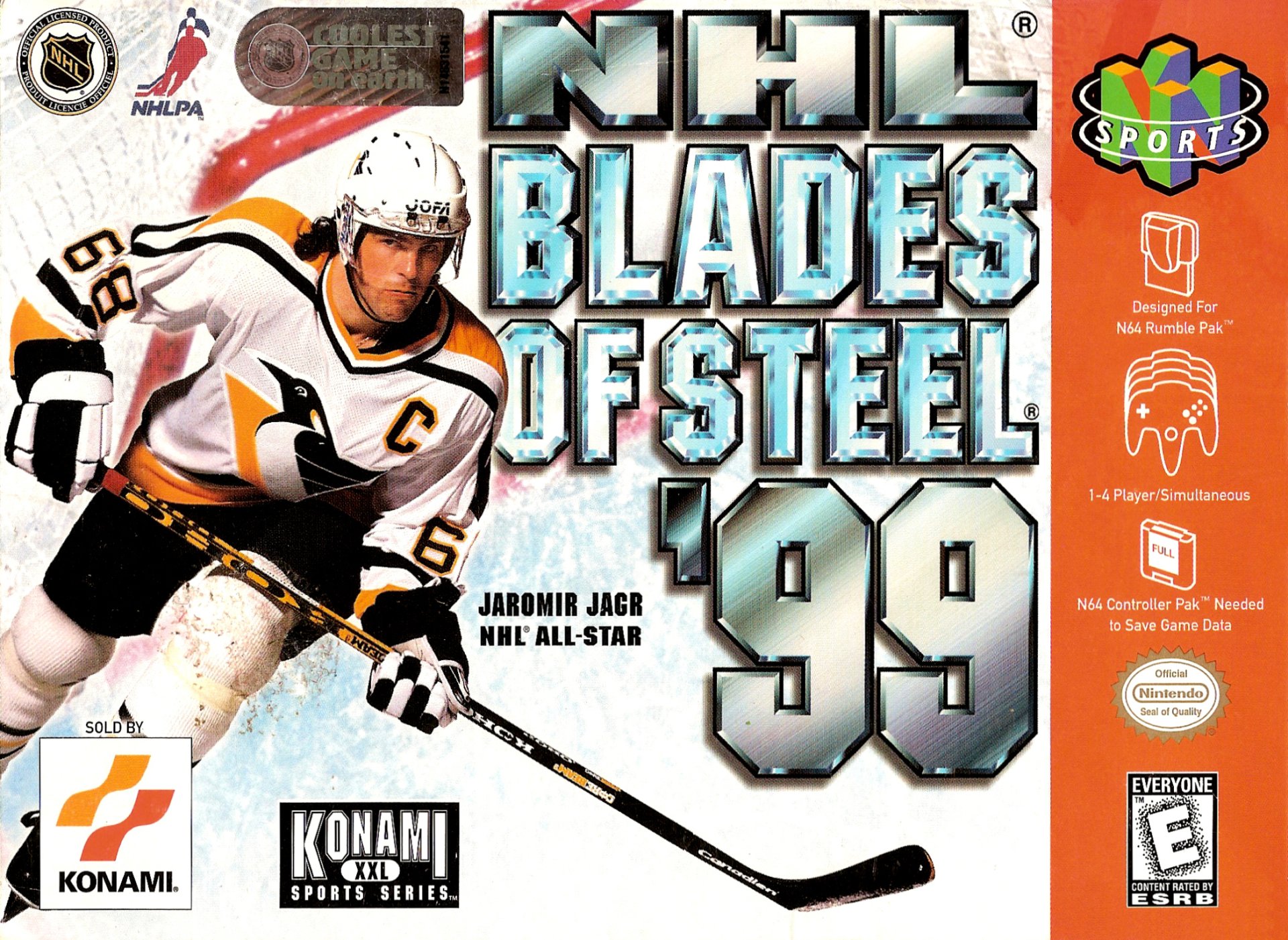 video game NHL Blades of Steel '99 Image