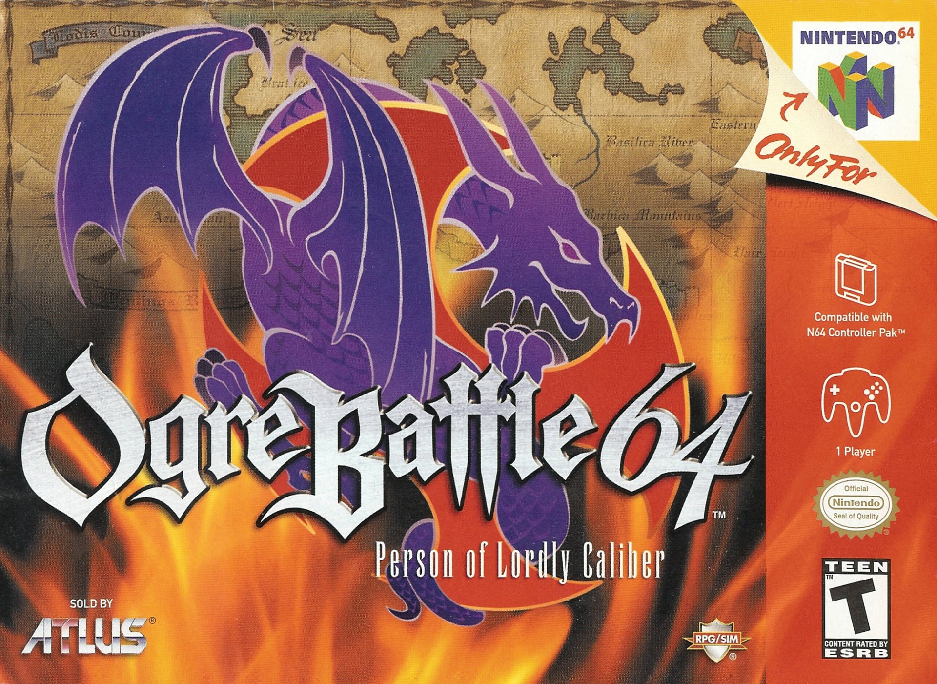 video game Ogre Battle 64: Person of Lordly Caliber Image