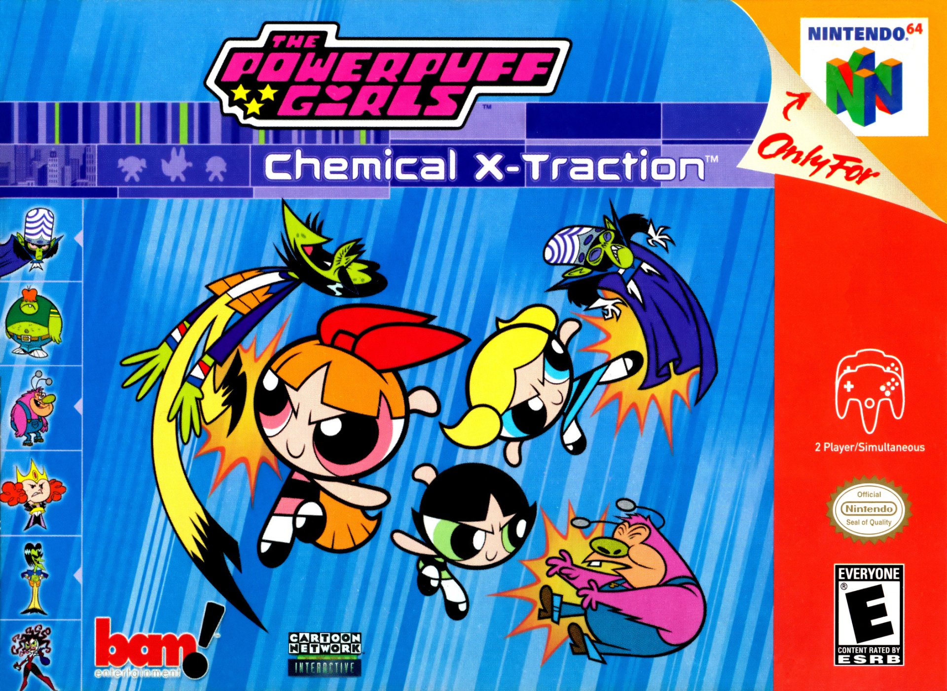 video game The Powerpuff Girls: Chemical X-traction Image
