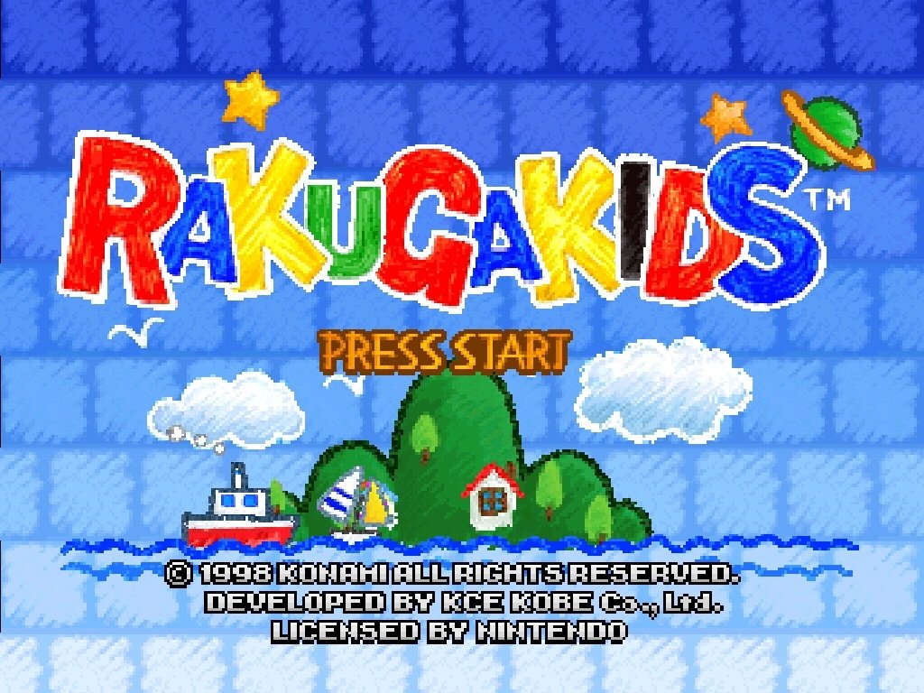 video game Rakuga Kids Image