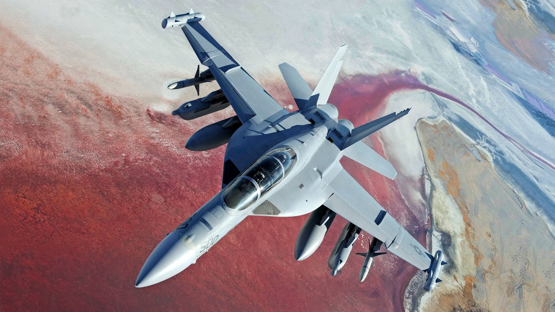 Download Military Boeing EA-18G Growler Image