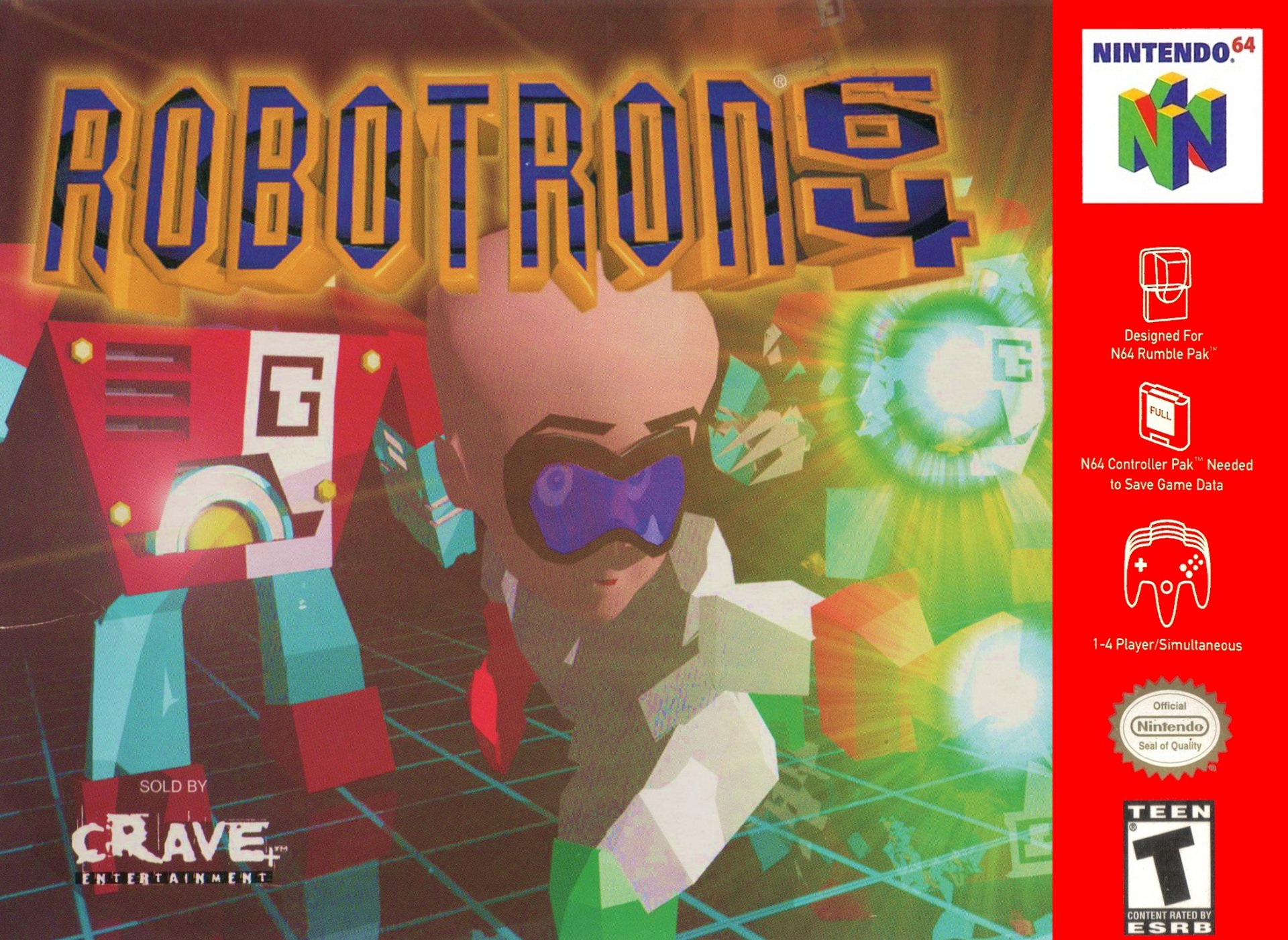video game Robotron 64 Image