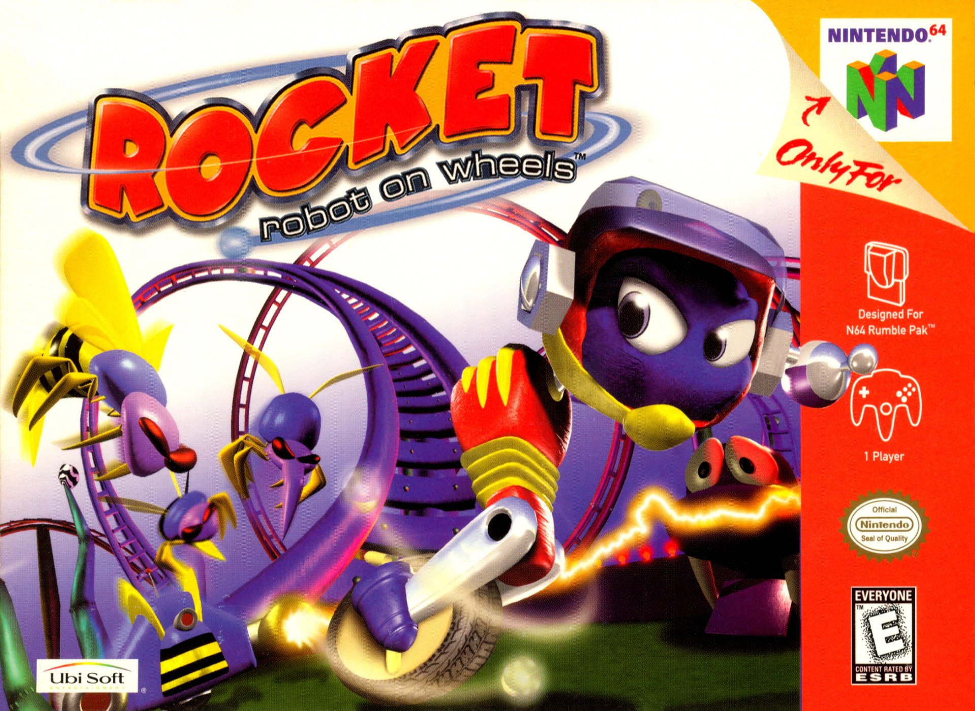 video game Rocket: Robot on Wheels Image