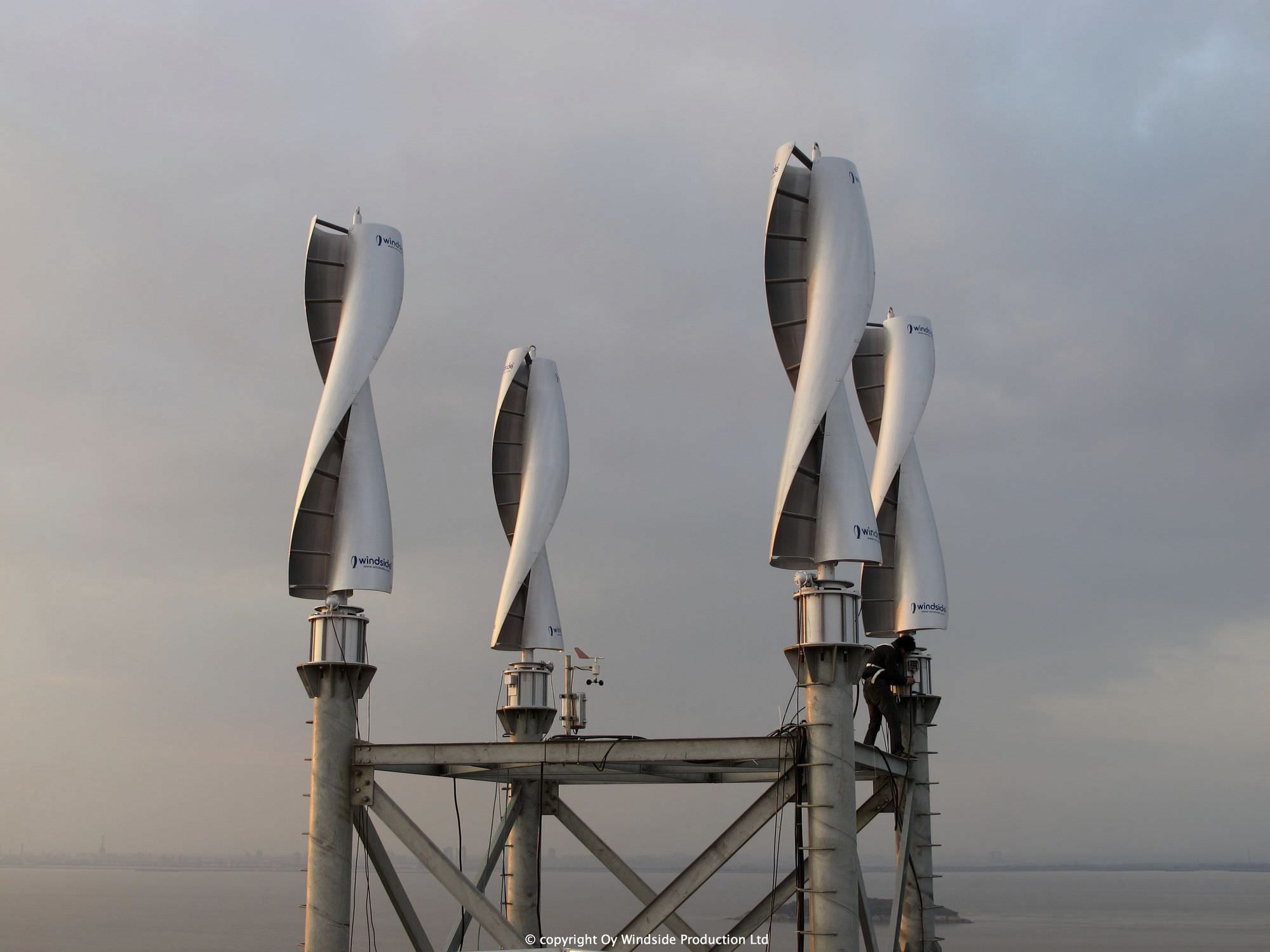 Vertical Style Windmills