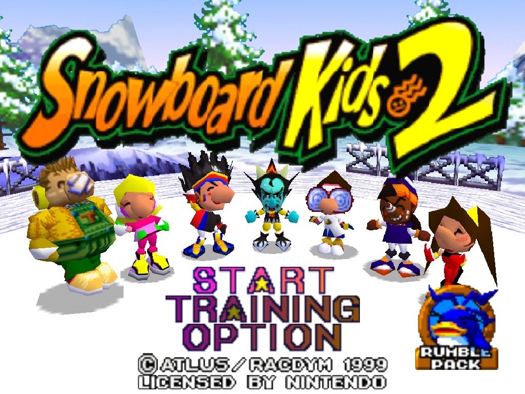 video game Snowboard Kids 2 Image