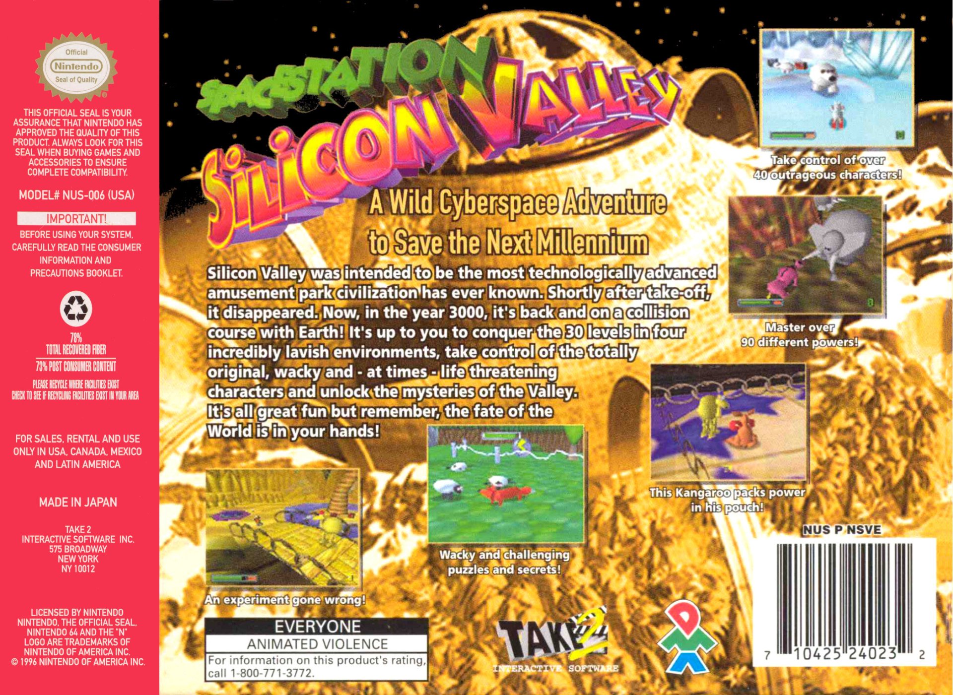 video game Space Station Silicon Valley Image