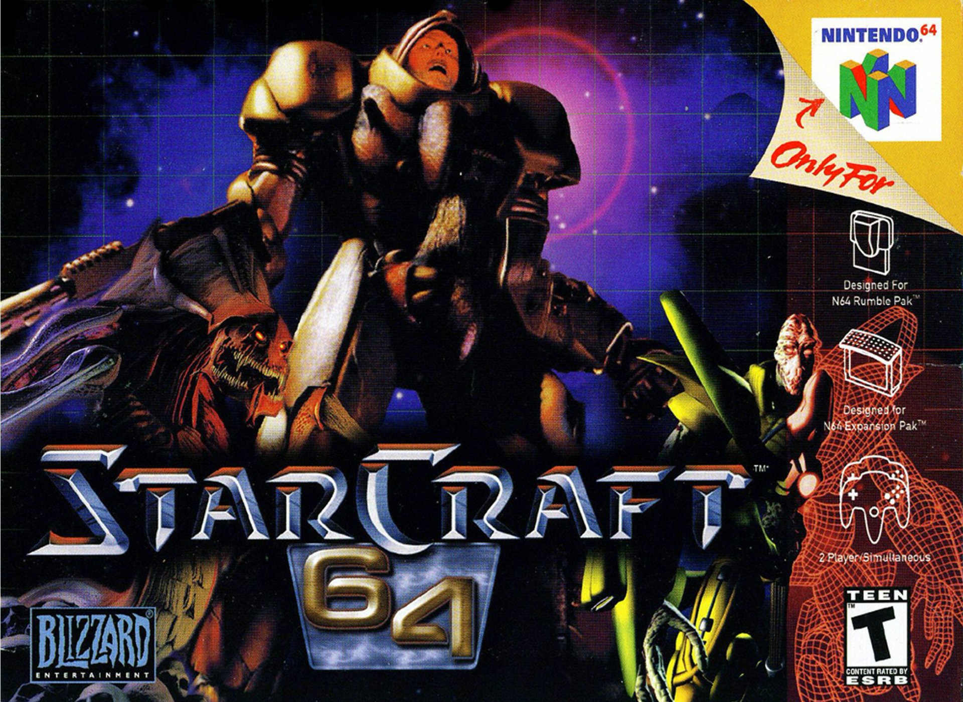 video game StarCraft 64 Image