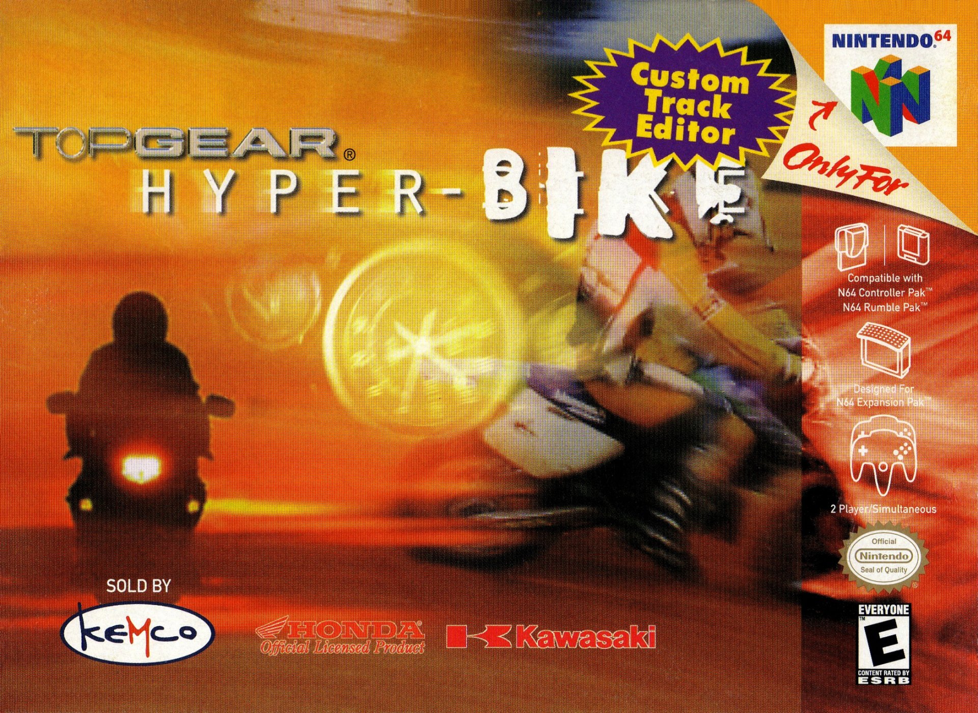 video game Top Gear Hyper-Bike Image