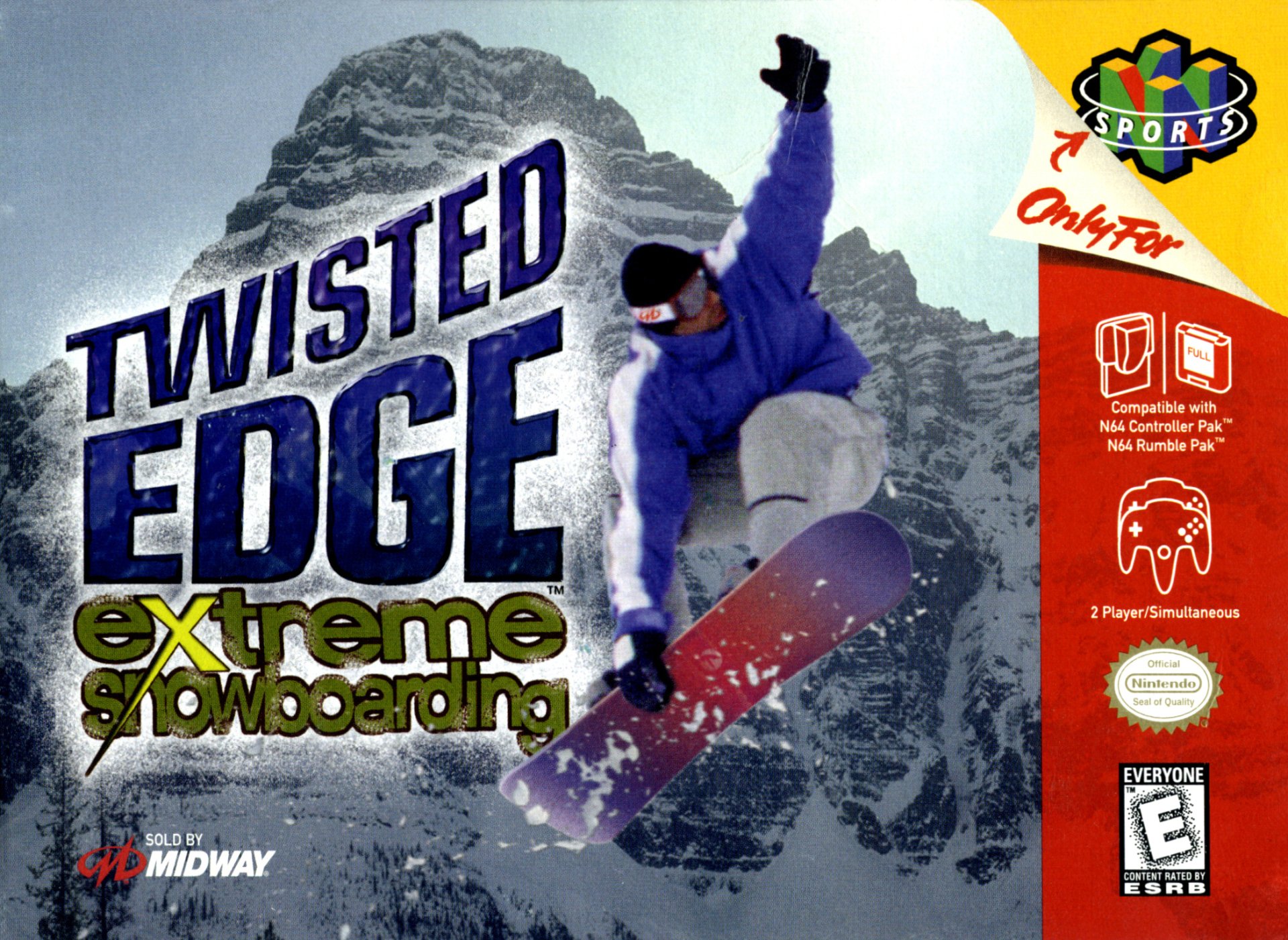video game Twisted Edge Extreme Snowboarding Image