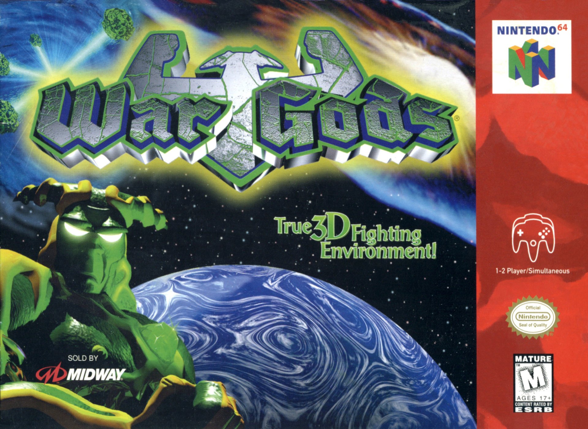 video game War Gods Image