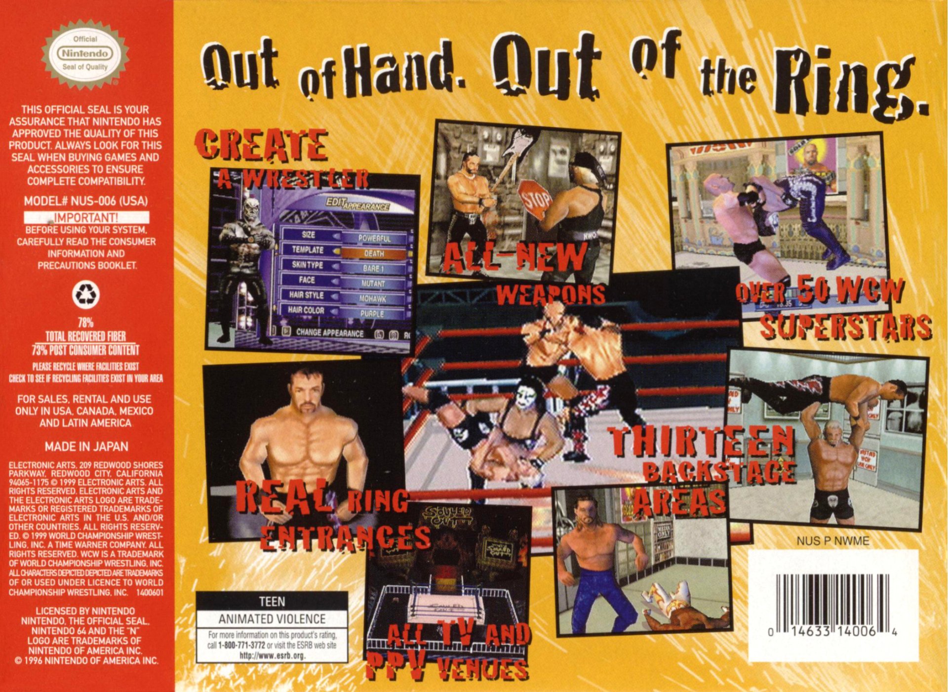 video game WCW Mayhem Image