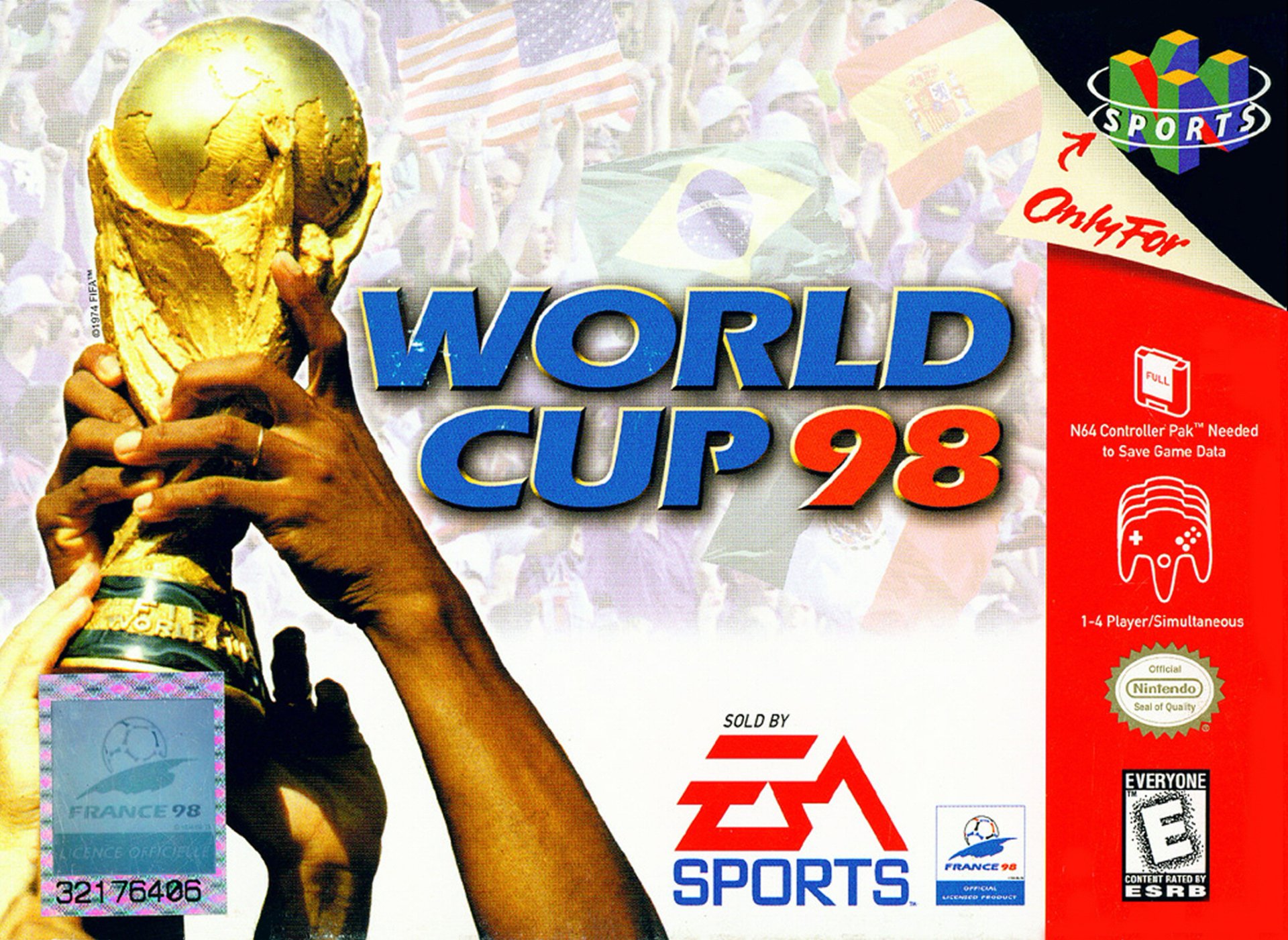 video game World Cup 98 Image