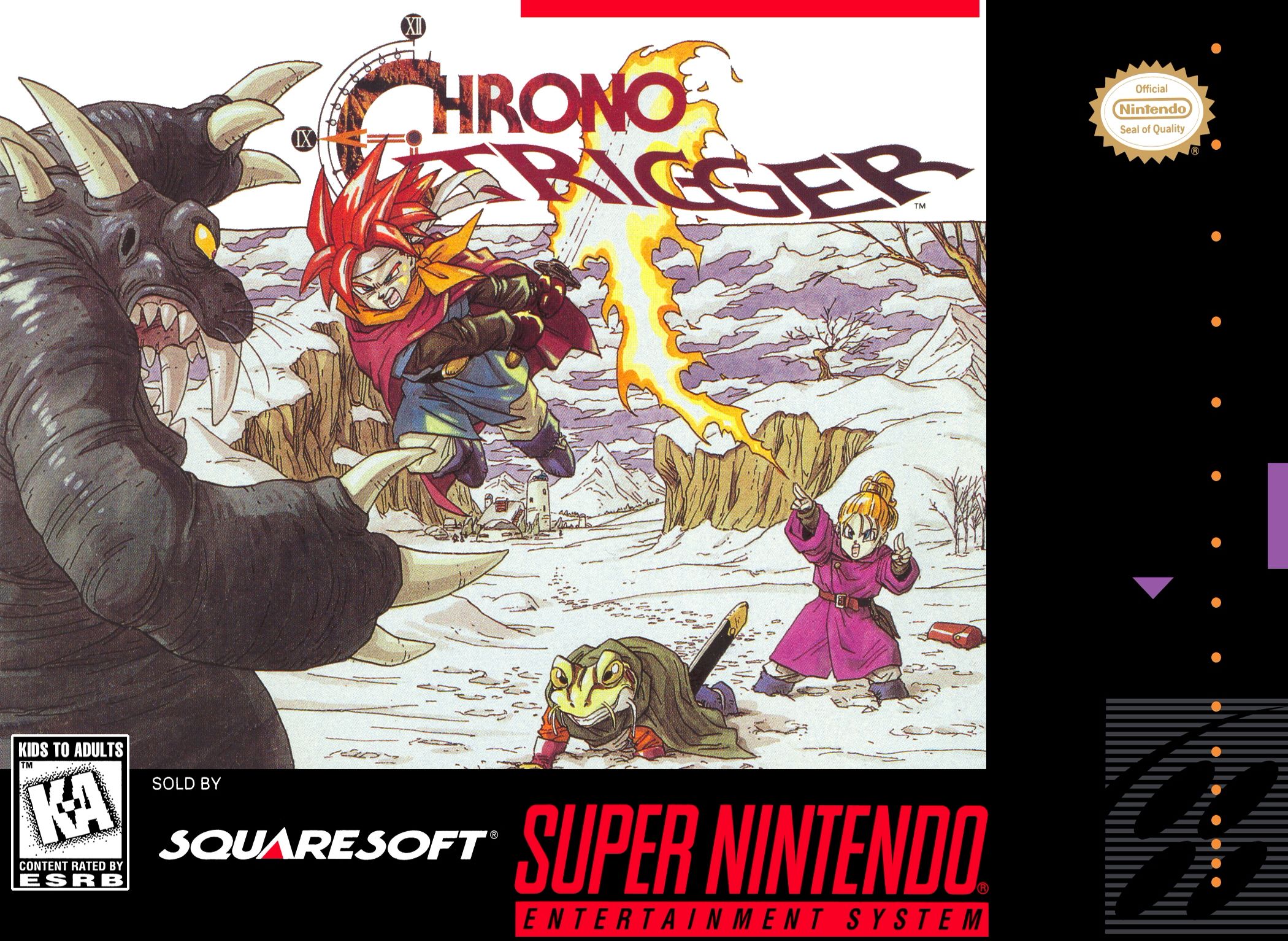 Chrono Trigger Video Game Box Art - ID: 27570 - Image Abyss.