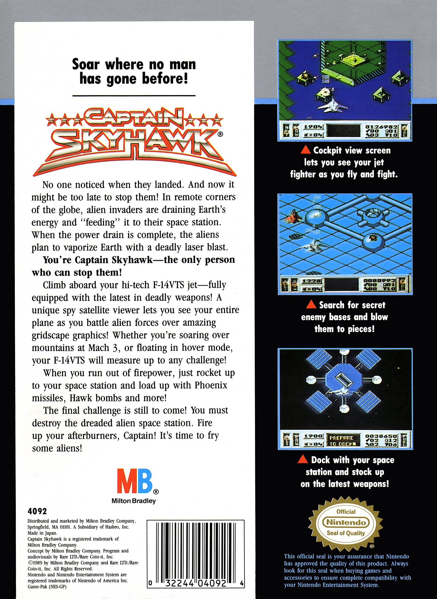 video game Captain Skyhawk Image