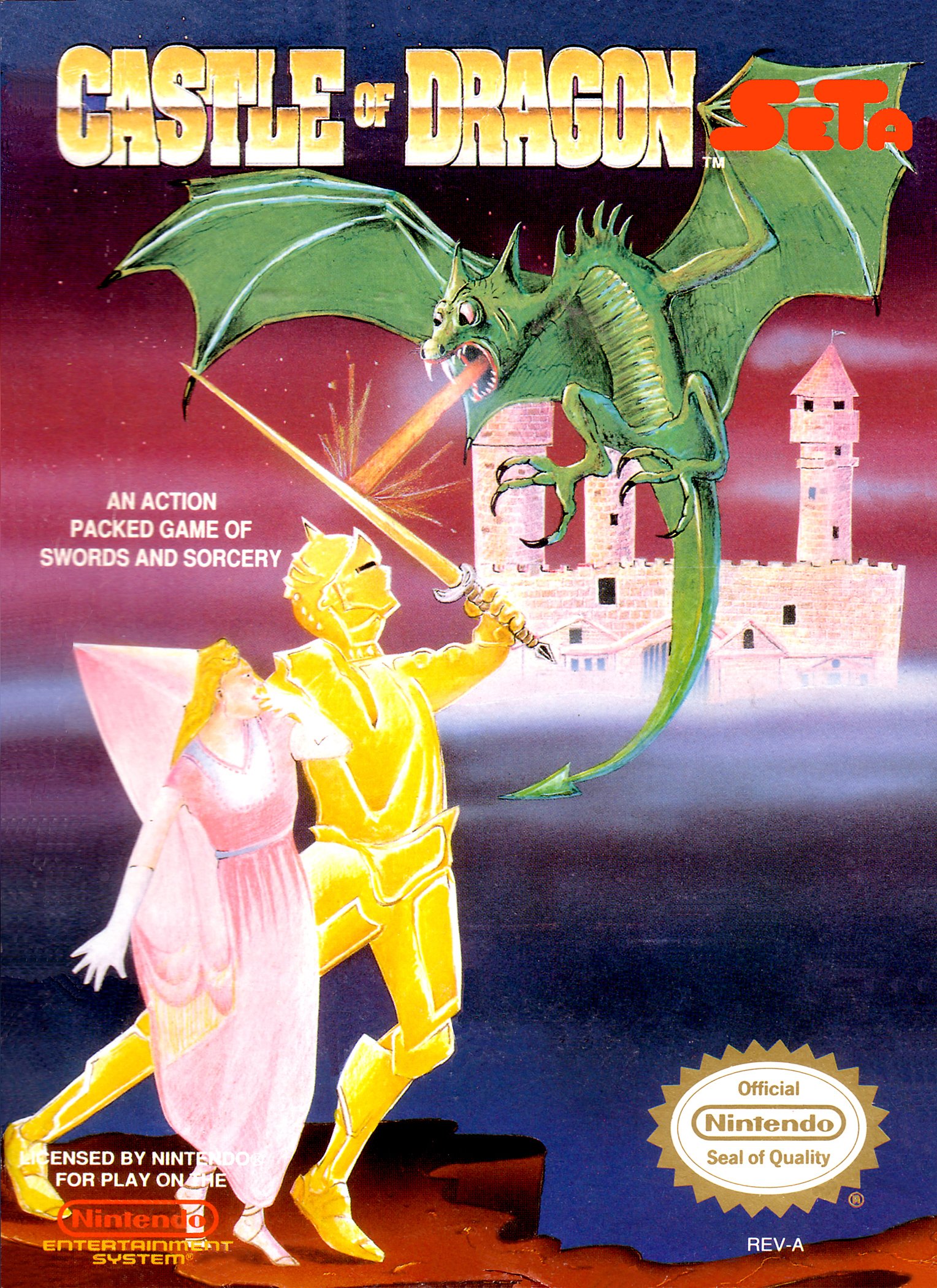 video game Castle of Dragon Image