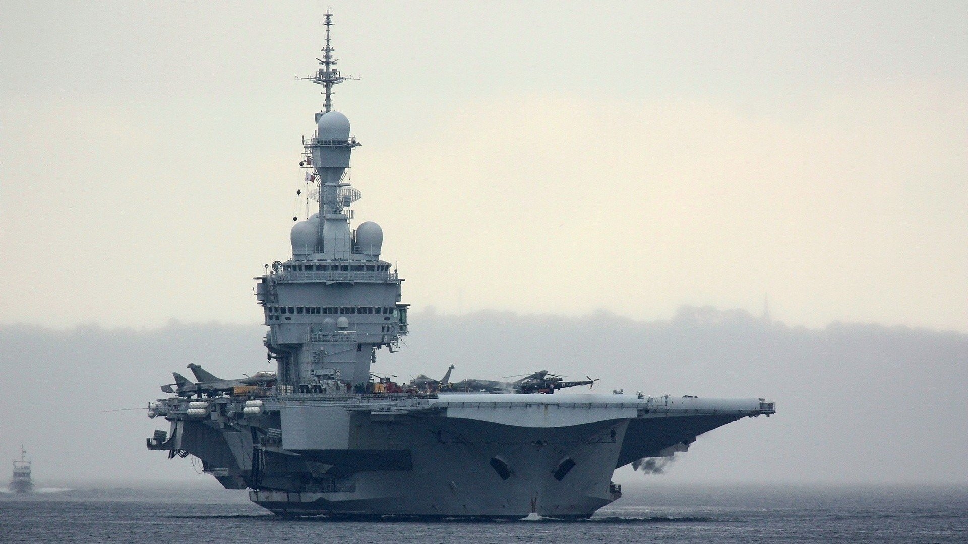 military French Aircraft Carrier Charles De Gaulle (R91) Image