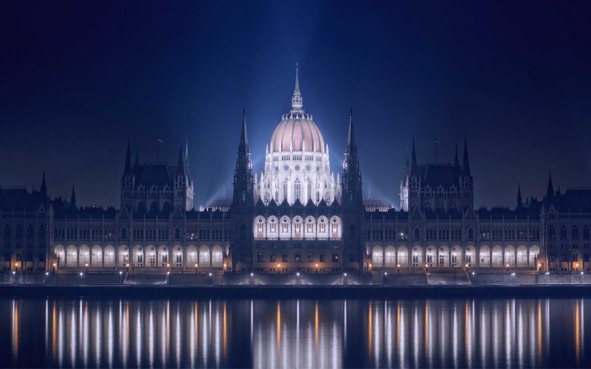 man made Hungarian Parliament Building Image