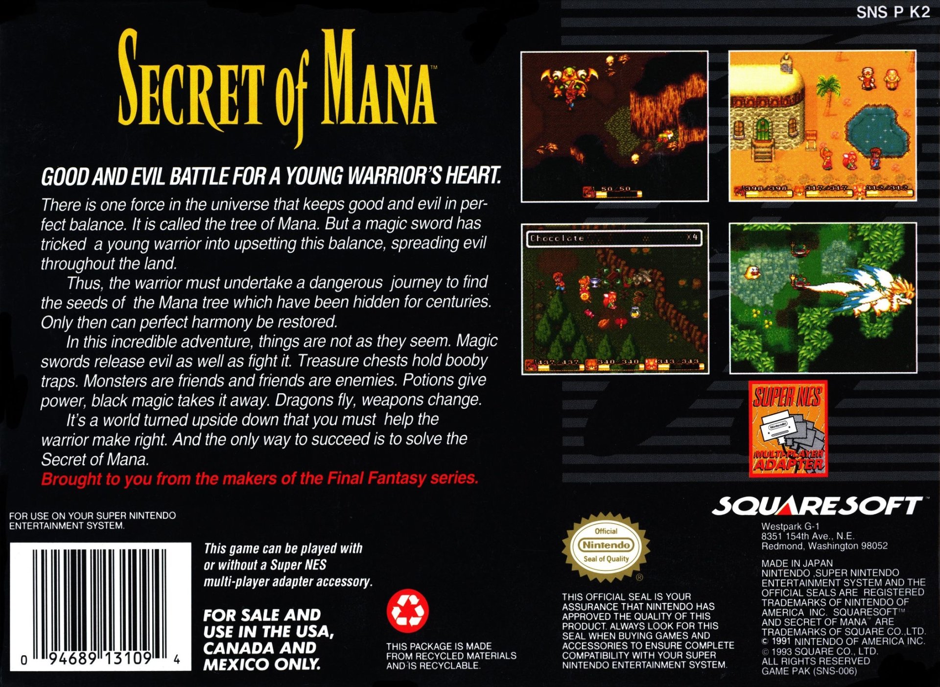 video game Secret Of Mana Image