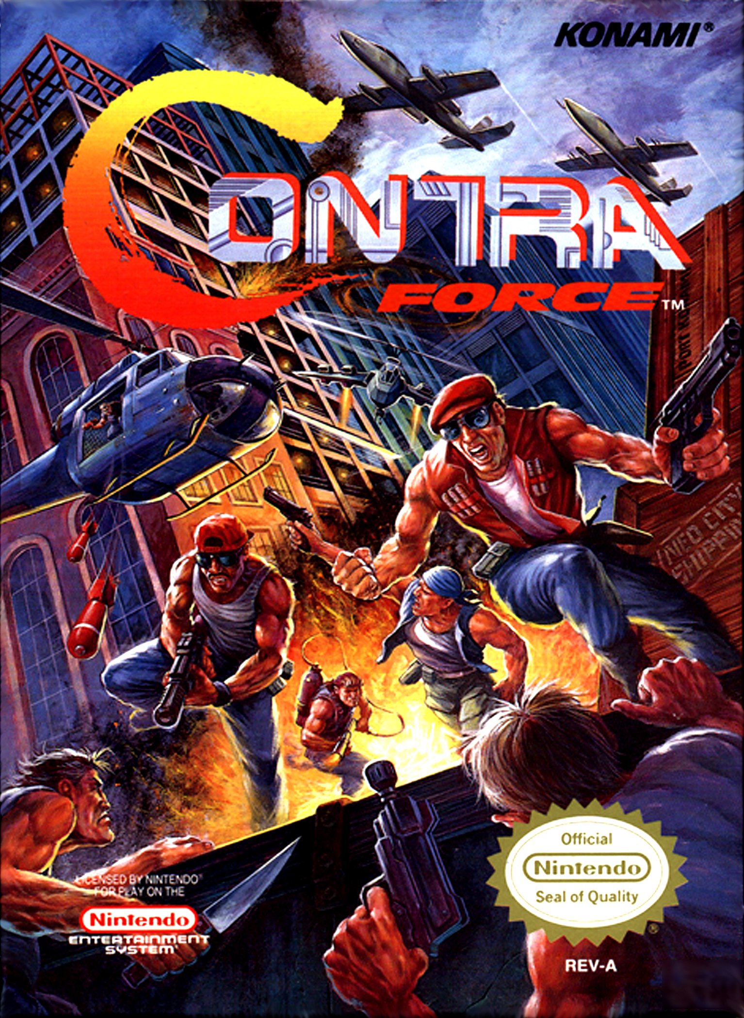 video game Contra Force Image