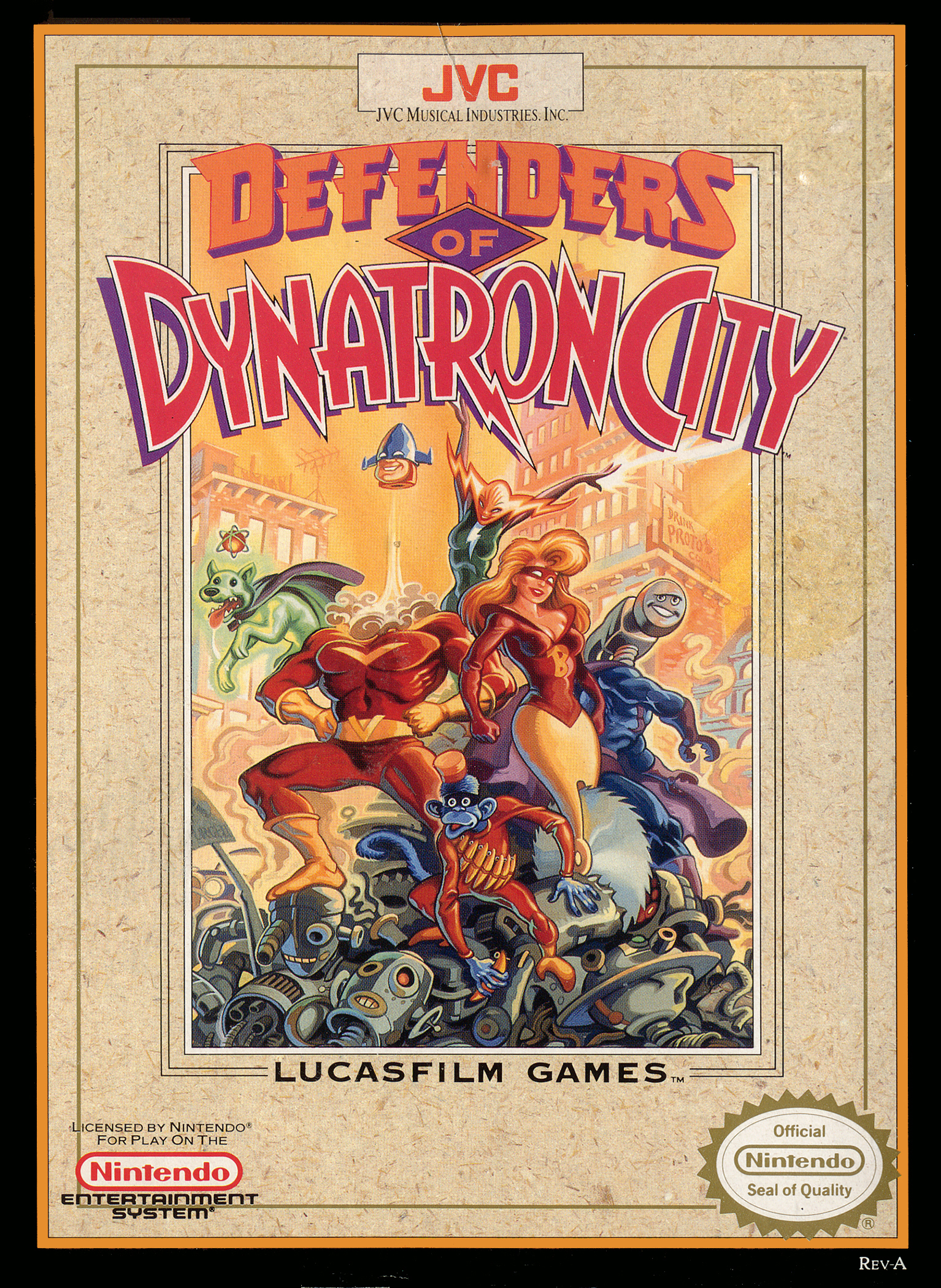 Defenders of Dynatron City Picture