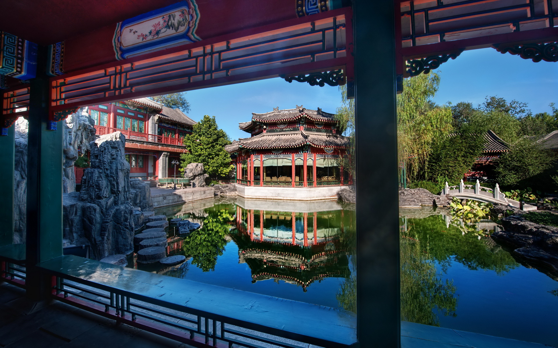 private gardens in the forbidden city