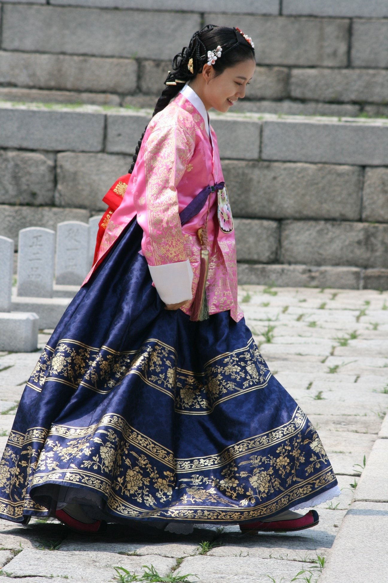 Korean woman Moon Chae-won Image