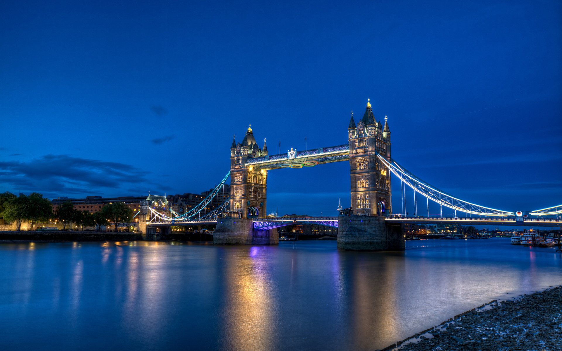 man made Tower Bridge Image
