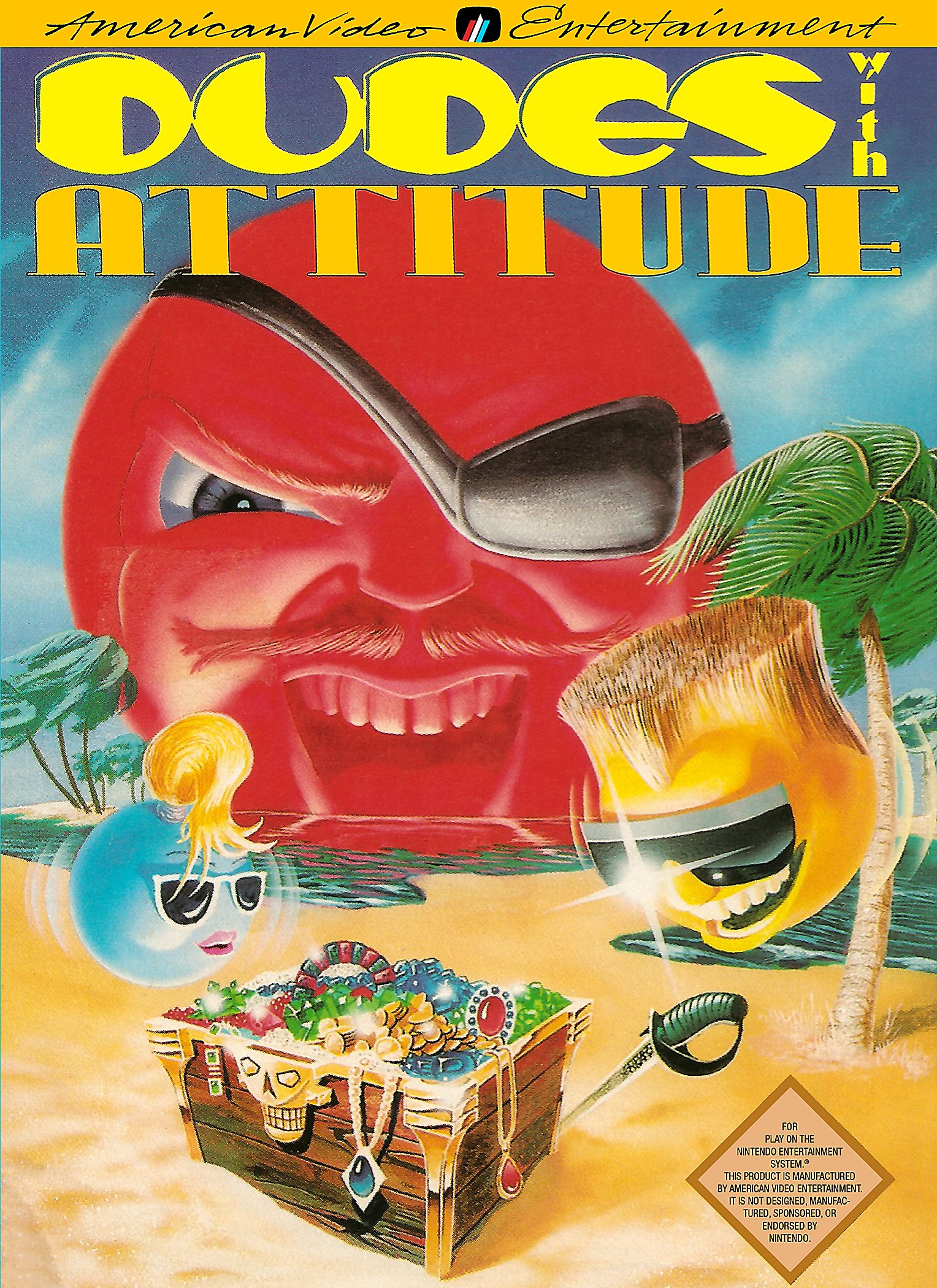 video game Dudes with Attitude Image
