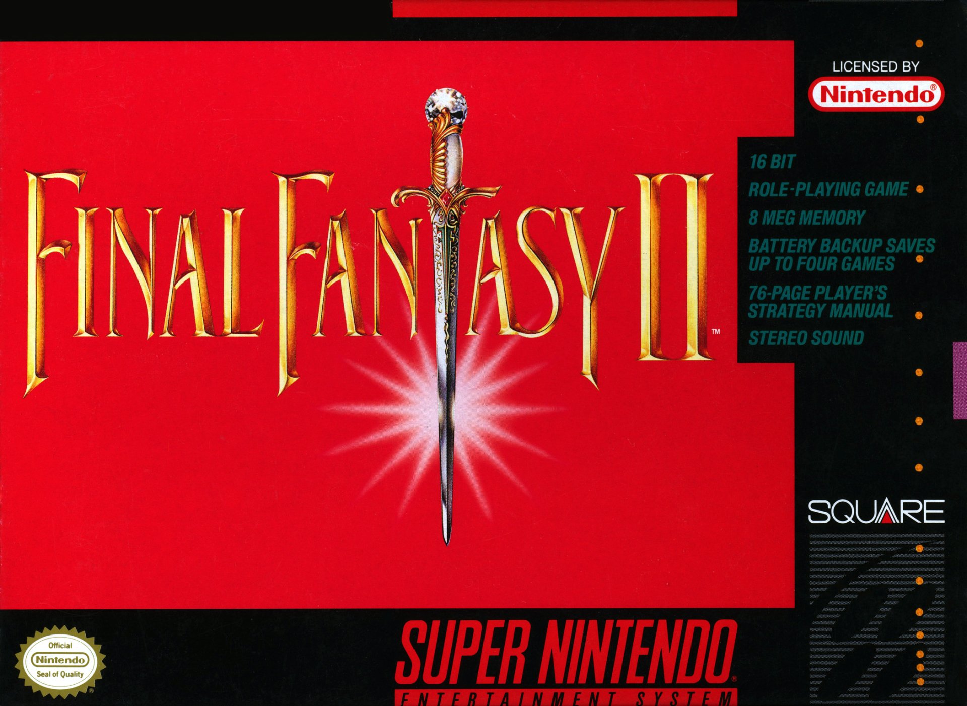 video game Final Fantasy II Image