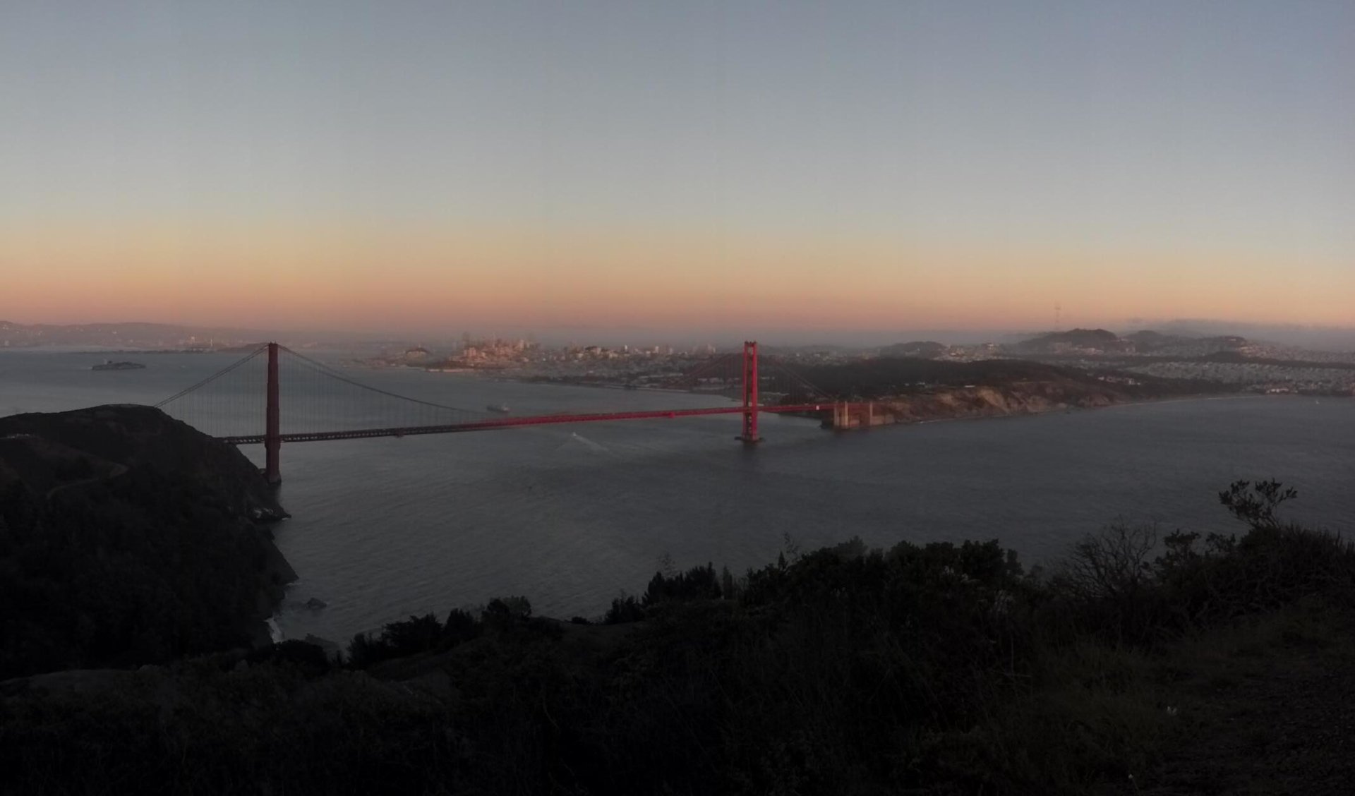 man made Golden Gate Bridge Image