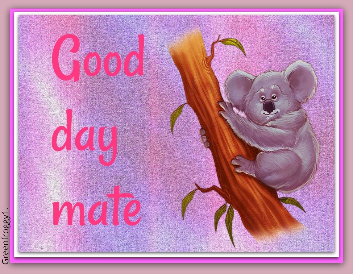 GOOD DAY MATE Image ID 277539 Image Abyss