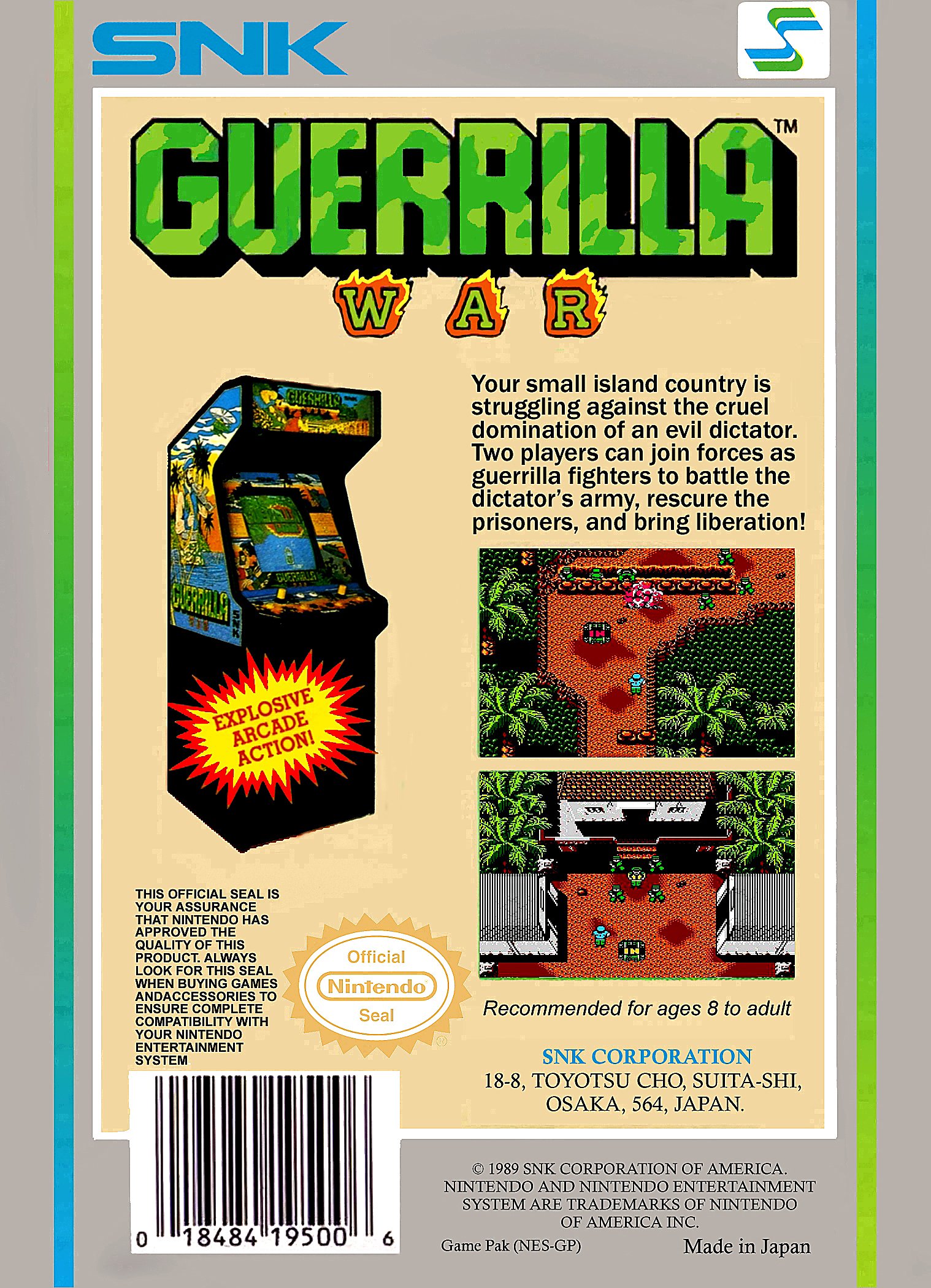 video game Guerrilla War Image