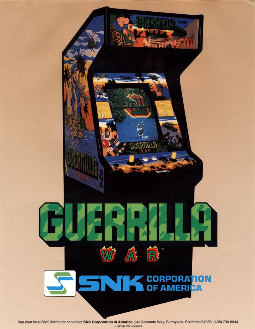 video game Guerrilla War Image
