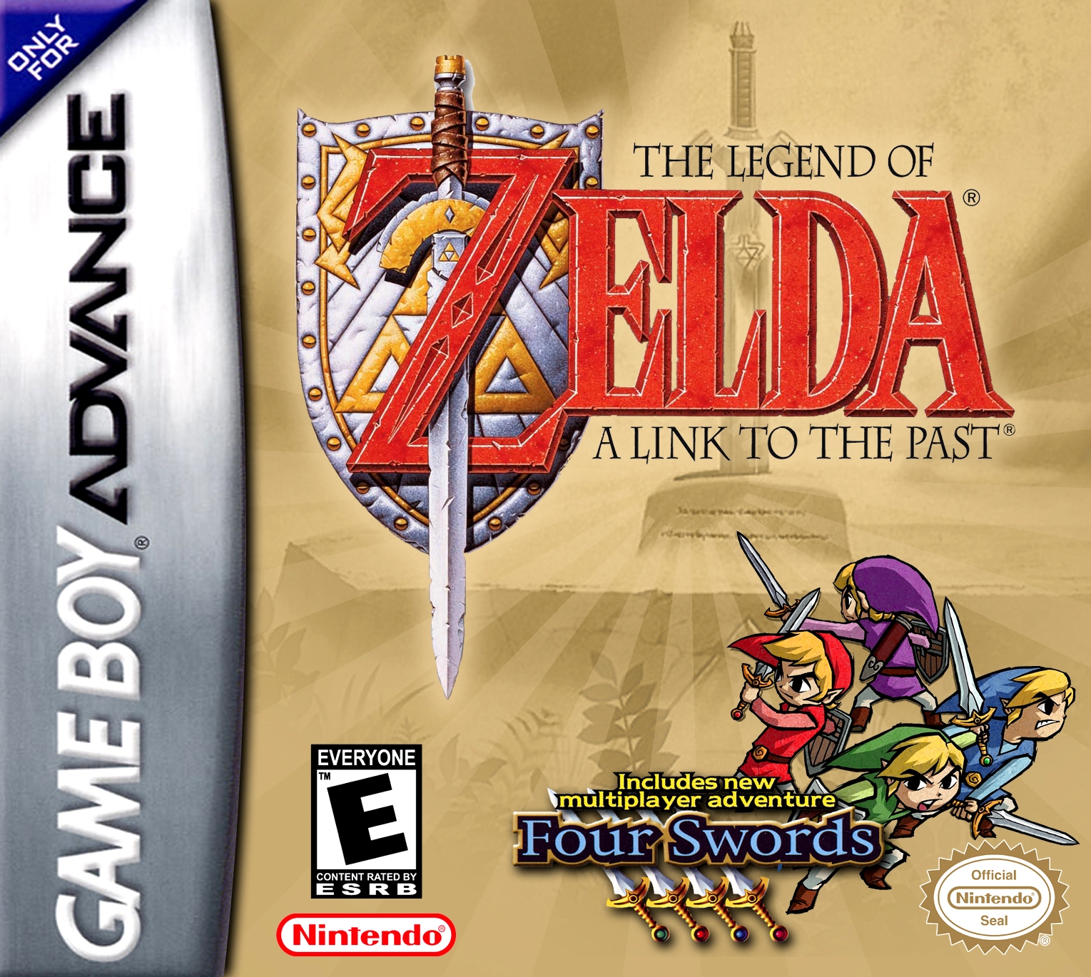 Legend of Zelda: A Link to the Past, The (GBA) - The Cover Project