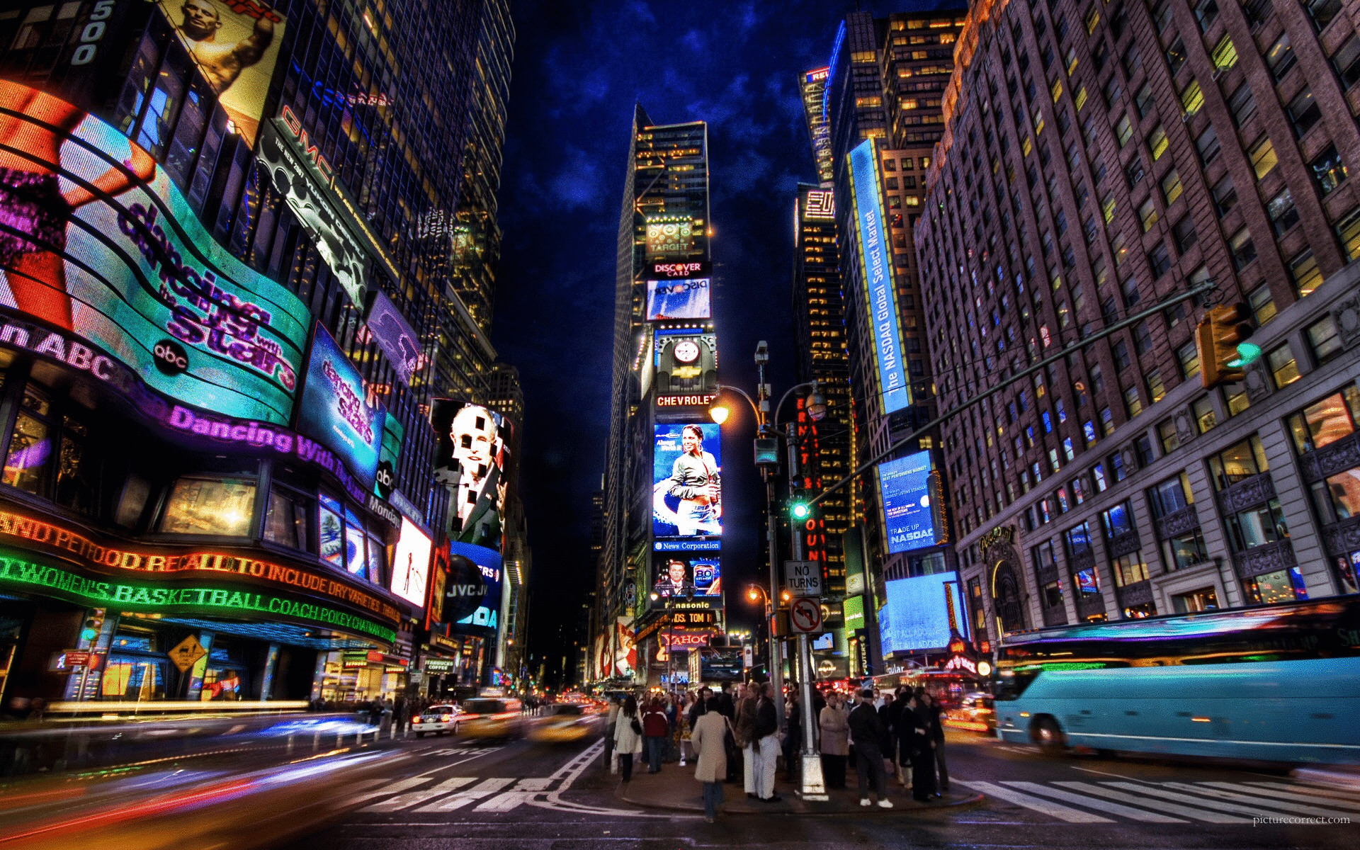 man made Times Square Image
